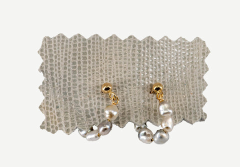 Keshi Pearl Hoops