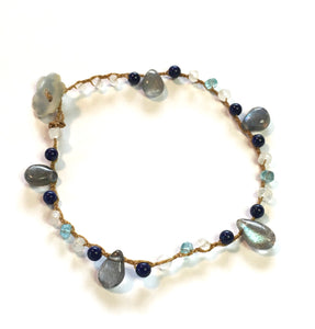 Labradorite, Lapis, Apatite and Moonstone